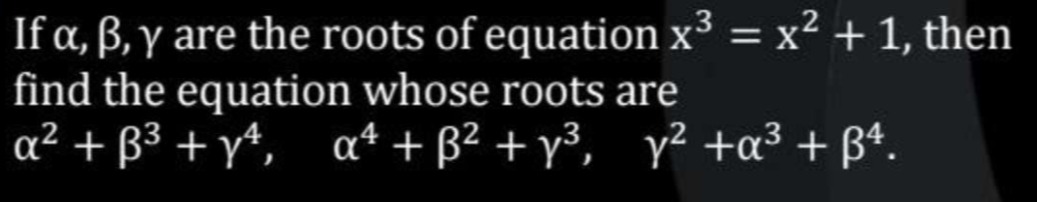 Visual representation for Algebra