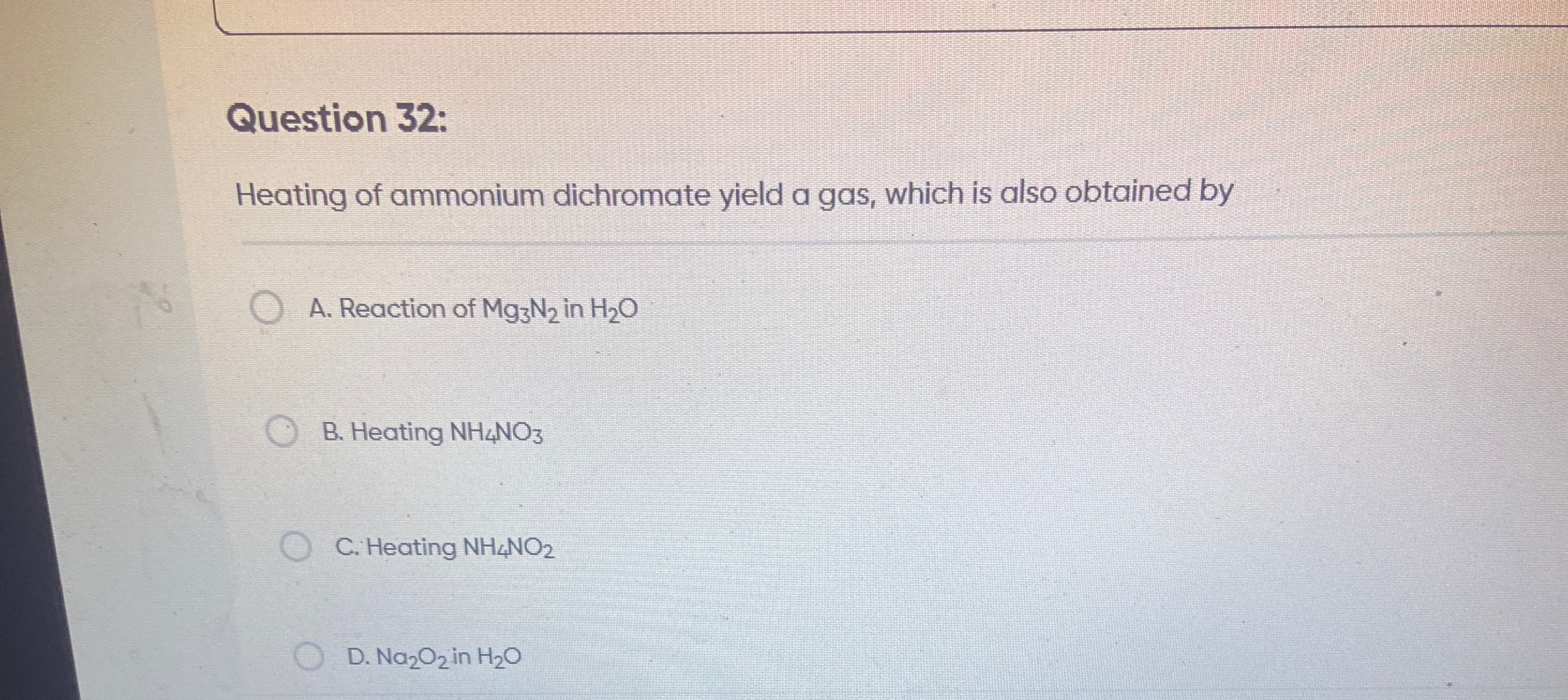 Visual representation for Chemistry