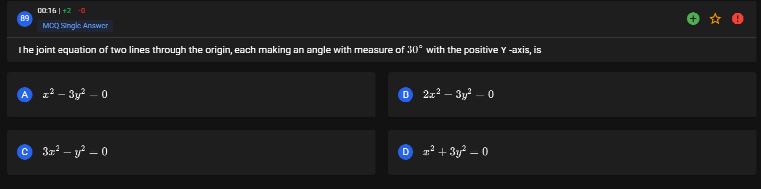 Visual representation for Mathematics