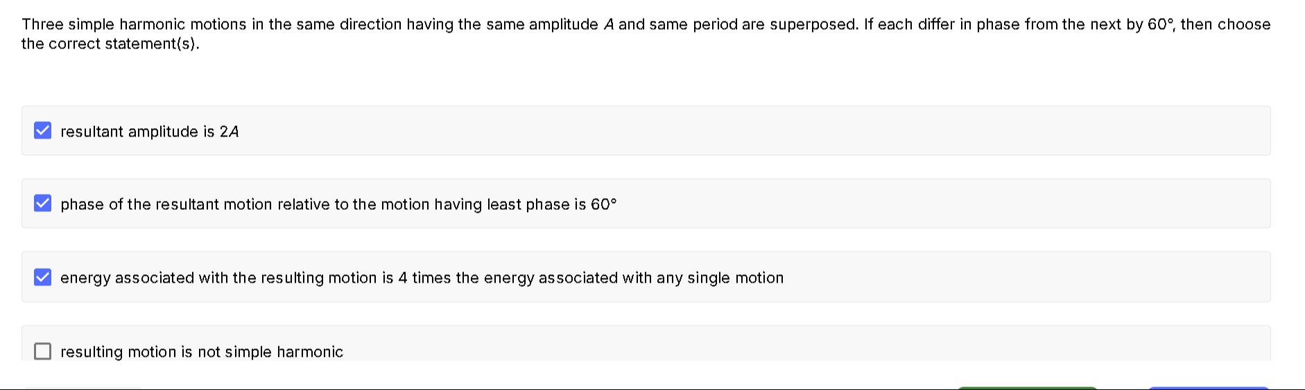 Visual representation for Physics