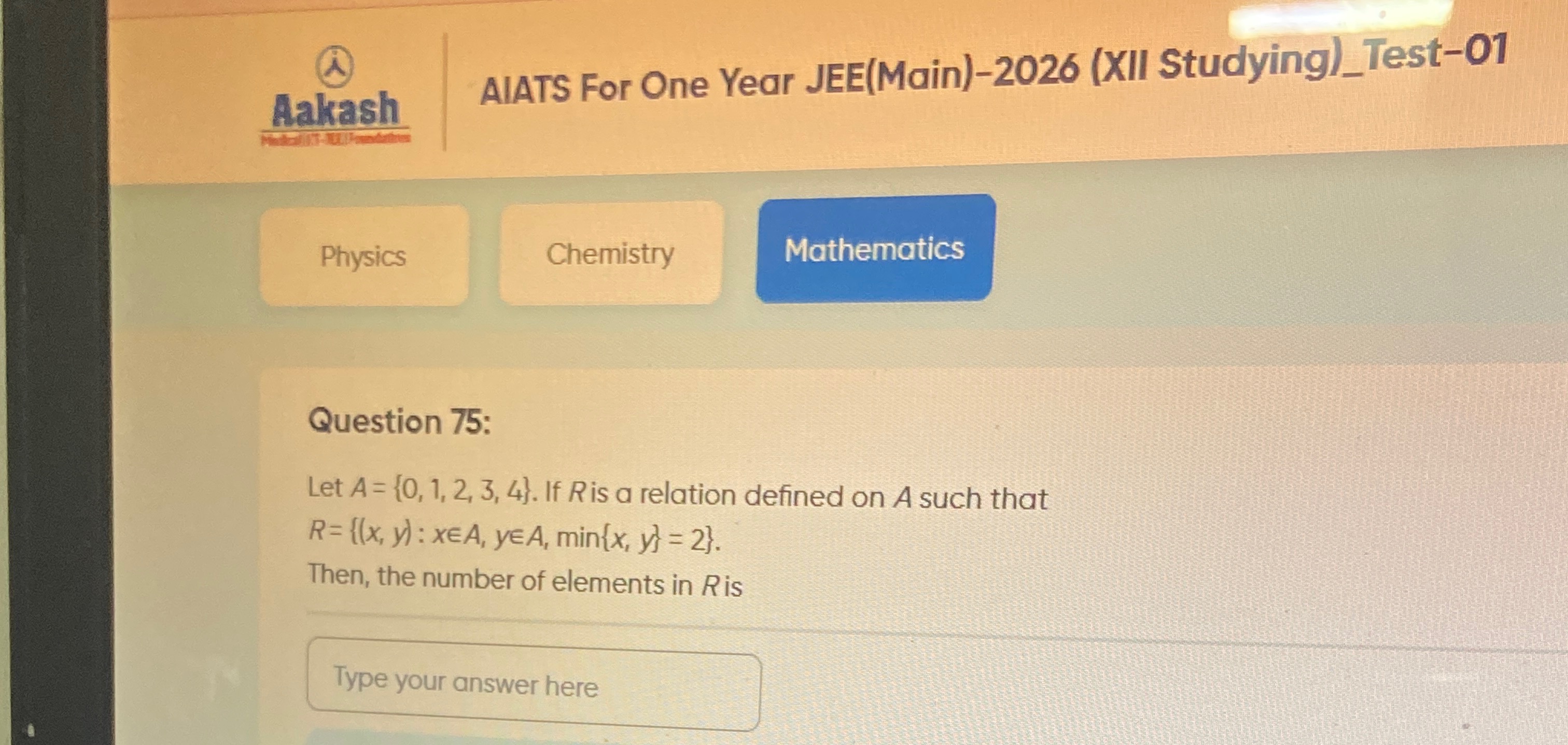 Visual representation for Mathematics