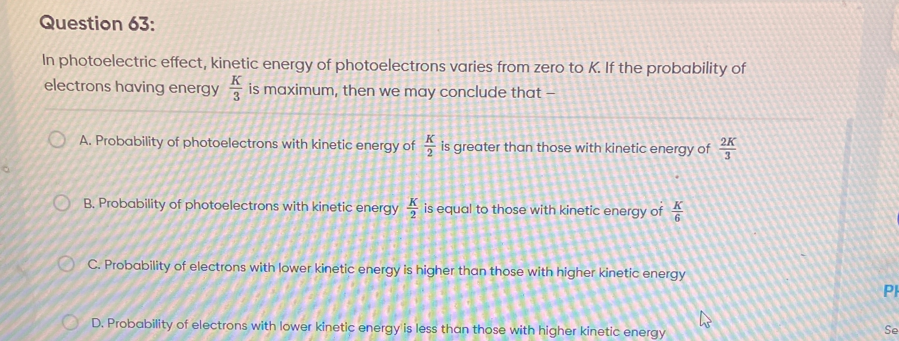 Visual representation for Physics