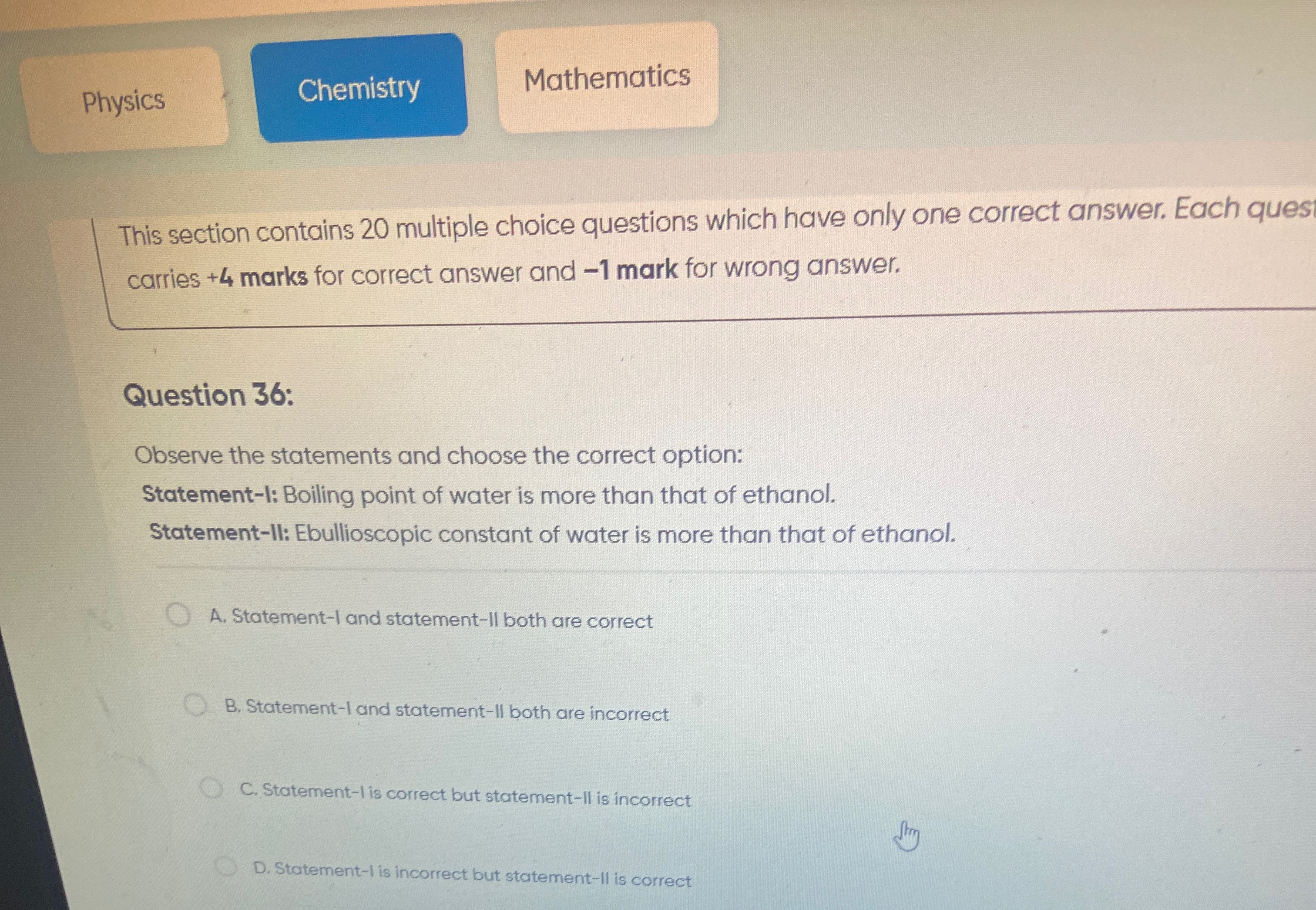 Visual representation for Chemistry