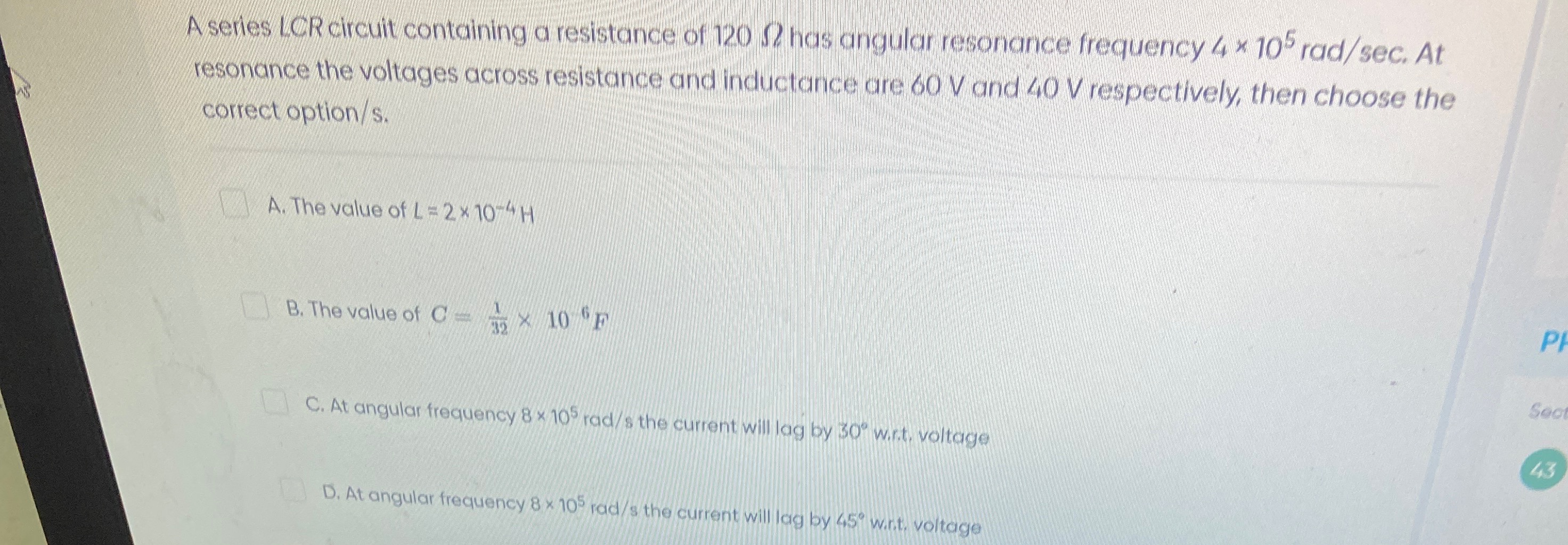 Visual representation for Physics